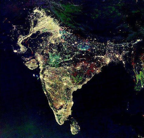 NASA released a satellite image of India from the evening of the festive holiday of Diwali, the celebration of lights Hindu Festival Of Lights, Report Covers, Diwali Festival Of Lights, Diwali Lights, Happy Images, Growing Business, Satellite Image, Hindu Festivals, Diwali Festival