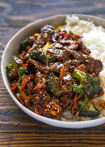 Quick 15 Minute Beef and Broccoli Stir Fry Recipe | Yummly Easy Beef And Broccoli, Beef Stir Fry Recipes, Mapo Tofu, Broccoli Stir Fry, Beef And Broccoli, Stir Fry Recipe, Beef Stir Fry, Fry Recipes, Broccoli Beef