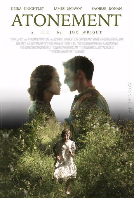 Atonement Poster, Atonement Movie, Period Movies, Film Posters Vintage, Atonement, Movies And Series, Cinema Posters, James Mcavoy, Keira Knightley