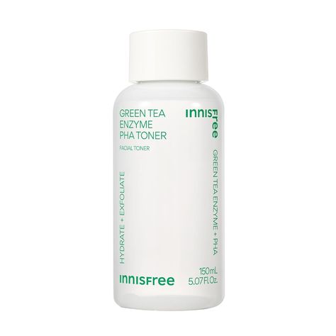 Amazon.com: innisfree Green Tea Enzyme PHA Toner with Hyaluronic Acid and Green Tea, Hydrating Korean Toner for Glowing Skin : Everything Else Isntree Green Tea Fresh Toner, Korean Toner Pads, Korean Skincare Toner Pads, Innisfree Green Tea Toner, Korean Toner, Skincare Products Toners & Astringents, Facial Toner, Hyaluronic Acid, Glowing Skin