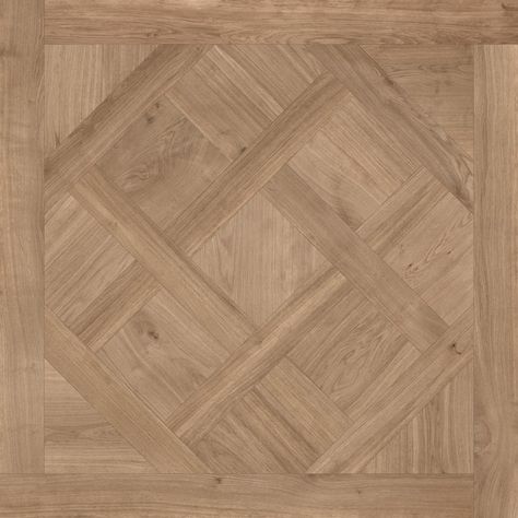 Tile Market Boiserie 36"x36" Wood Parquet Look Porcelain Floor Tile | Wayfair Parquet Versailles, Tan Tile, Parquet Tiles, Brown Tile, Floor Edging, Wood Tile Floors, Wood Parquet, Wood Look Tile, Porcelain Floor