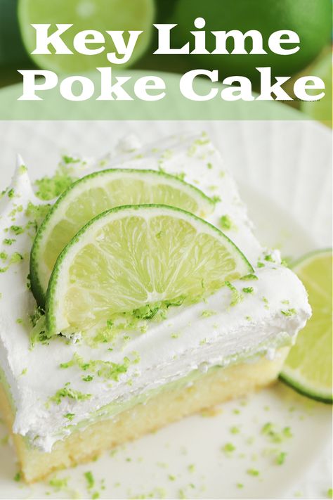 Key Lime Poke Cake recipe from real key lime juice and sweetened condensed milk. We used a rich filling instead of jello in the Key Lime Poke Cake. #KeyLimePokeCake #LimePokeCake #KeyLimePokeCakeRecipe #myturnforus Key Lime Poke Cake, Lime Poke Cake, Lime Cake Recipe, Cheap Desserts, Key Lime Desserts, Key Lime Cake, Poke Cake Recipe, Lime Desserts, Key Lime Juice