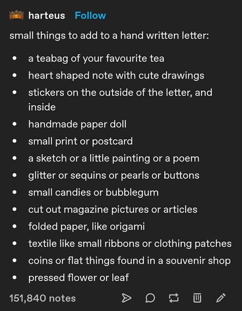 Gift Ideas Dark Academia, Pen Pals Letters, Pen Pal Prompts, Dark Academia Envelope, What To Write In A Letter To A Friend, Dark Academia Gift Ideas, Things To Put In A Letter, Things To Put In Letters, Things To Include In A Letter