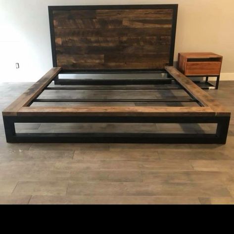 Live Edge Dining Tables - Custom Furniture | Steel Creations Custom Furniture Industrial Furniture Wood, Steel Bed Design, Live Edge Tables, Iron Furniture Design, Steel Furniture Design, Steel Bed Frame, Welded Furniture, Wood Bed Design, Bed Frame Design