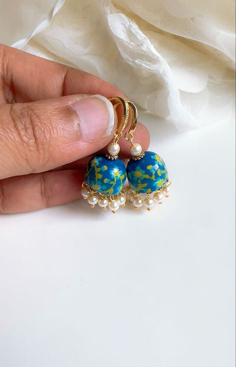 Quilling Jhumkas, Paper Quilling Jewelry, Quilling Jewelry, Paper Quilling