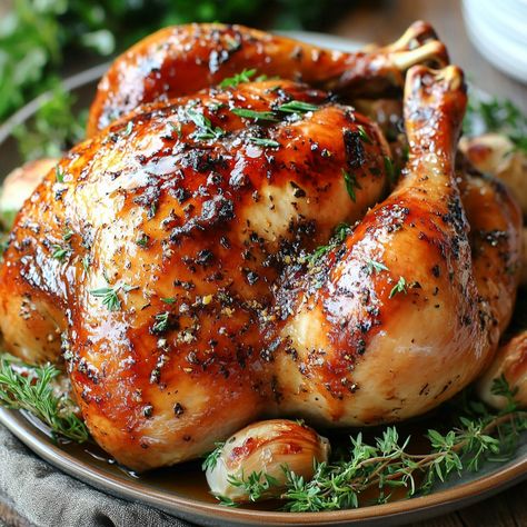 🍁✨ Let your taste buds dance with our Maple-Glazed Turkey! A delicious twist on a classic favorite. 🦃 Maple-Glazed Turkey Ingredients: - 1 whole turkey (12-15 lbs) - 1 cup maple syrup - ¼ cup melted butter - 2 tbsp Dijon mustard - 2 cloves garlic, minced - Salt and pepper to taste Instructions: 1. Preheat oven to 325°F. 2. Place turkey in a roasting pan. 3. In a bowl, mix maple syrup, melted butter, Dijon mustard, garlic, salt, and pepper. 4. Brush glaze over turkey. 5. Roast turkey, bastin... Hellmans Turkey, Glazed Turkey, Cozy Fall Recipes, Turkey Glaze, Whole Turkey, Roast Turkey, Holiday Dinners, Maple Glaze, Festive Drinks