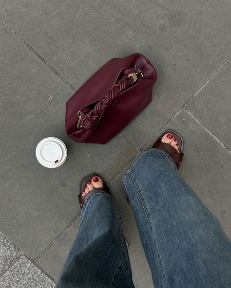 Denim and waistcoat tops are my uniform this year #londonsummer #waistcoats #simplestyling Denim love, white waistcoat, summer styling, effortless style, burgundy bag, ganni White Waistcoat, Burgundy Bag, Summer Styling, London Summer, July 12, Effortless Style, This Year, White, Instagram