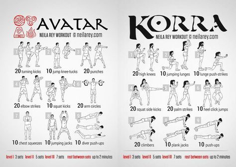 Avatar workouts Avatar Workout, Neila Rey Workout, Neila Rey, Jumping Lunges, Arm Circles, High Knees, Avatar, Diet, Turn Ons