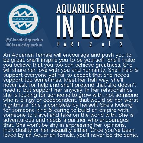 AQUARIUS FEMALE IN LOVE. . #ClassicAquarius #Aquarian #Aquarius Zodiac Qualities, Aquarius Female, Aquarius Lover, Aquarius Women, Sign Compatibility, Bunny Ideas, Zodiac Sign Aquarius, Birth Stones, Aquarius Traits