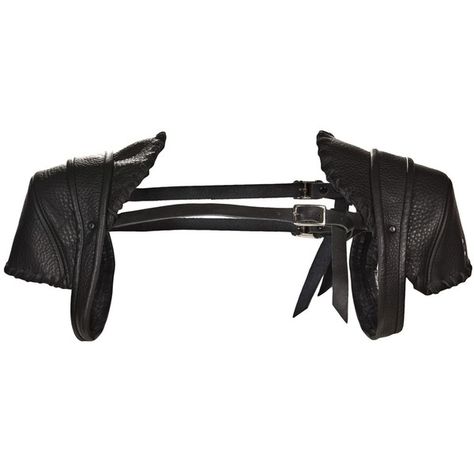 LOGAN NEITZEL 0 BLACK LEATHER LEATHER SHOULDER EPAULETTES ($430) ❤ liked on Polyvore featuring outerwear, jackets, accessories, tops, women, leather jackets, logan neitzel, genuine leather jackets, 100 leather jacket and shoulder pad jacket Shoulder Armour, Mode Steampunk, Shoulder Epaulettes, Black Waistcoat, Leather Waistcoat, Black Leather Vest, Apocalyptic Fashion, Vest Waistcoat, Jackets Women