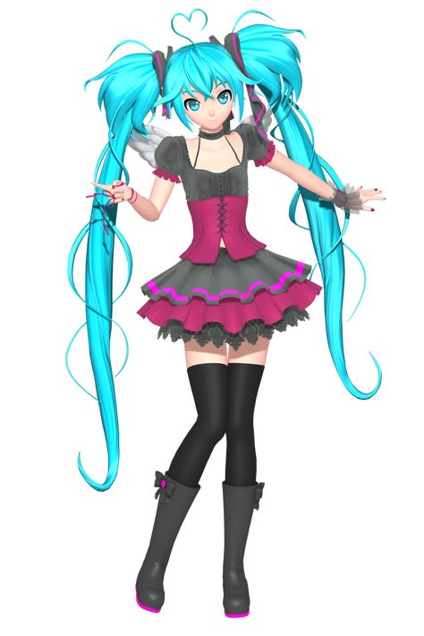 Hatsune Miku Modules, Vocaloid Design, Miku Modules, Vocaloid Outfits, Hatsune Miku Costume, Miku Outfits, Hatsune Miku Outfits, Cute Anime Outfits, Hatsune Miku Project Diva