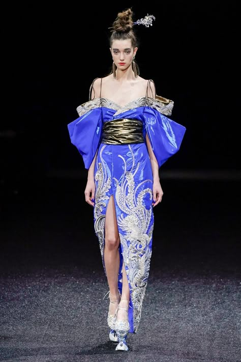 Guo Pei Couture, Guo Pei, 2019 Couture, Collection Couture, Spring Couture, Chinese Fashion, Couture Mode, Live Fashion, Kimono Dress