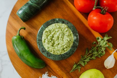 Spicy Jalapeno Pesto Jalapeno Pesto Recipe, Jalapeno Pesto, Spicy Pesto, Gluten Free Pesto, Pesto Recipe, Pesto Sauce, Recipe Steps, Fresh Mozzarella, Food Words