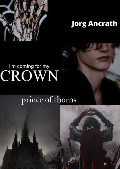 Jorg Ancrath aesthetic prince of thorns Prince Of Thorns, 20s Art, Tokyo Ghoul, Book Worms, Books To Read, Prince, Fan Art, Reading, Books