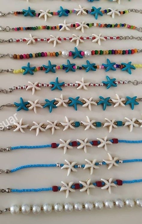 Diy Necklace Designs, Seashell Jewelry Diy, Diy Bracelets With String, Braided Bracelet Diy, Beachy Jewelry, Bracelets Handmade Diy, Wire Jewelry Designs, Beaded Necklace Diy, Handmade Jewelry Tutorials