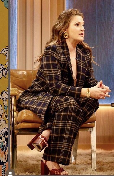 Diana Barrymore, Drew Barrymore Style, Drew Barrymore Show, John Barrymore, Ysl Shoes, Drew Barrymore, Teacher Outfits, Inspiration Mode, Costume Design