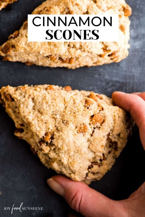 Scone Topping Ideas, Recipe With Cinnamon Chips, Scones Cinnamon, Perfect Scones, Cinnamon Scones Recipe, Cinnamon Chip Scones, Fruit Crisp Recipe, Vanilla Bean Scones, Pumpkin Scones Recipe