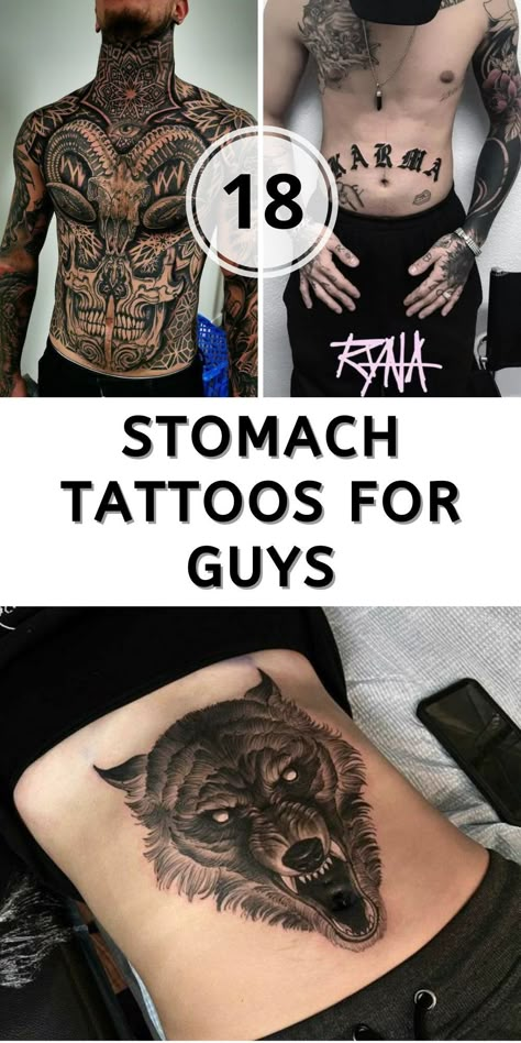 Get inspired by these 18 unique stomach tattoo ideas for men, from small side pieces to full tribal designs. Featuring bold symbols like lions and angels, these tattoos can be placed on the lower abdomen or side for maximum impact. With a variety of options, including Mexican styles and gangsta lettering, these tattoos offer both subtle and intense looks, making them a versatile choice for anyone wanting a stylish and memorable tattoo. Mens Full Stomach Tattoo, Under Belly Button Tattoo Men, Mens Tattoo Styles, Man Belly Tattoo, Men’s Body Tattoo, Men’s Tattoos Stomach, Side Tattoos For Men Ribs Design, Unique Stomach Tattoos, Abdomen Tattoo Men