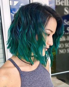 2019 Trendiest Color Ombre Bob Haircut, Ombre Bob Hair, Aurora Hair, Goldie Locks, Best Ombre Hair, Amber Hair, Sweet Hairstyles, Ombre Blond, Ombre Bob