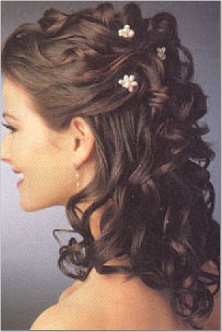 Wedding hair Hairstyles French, Wedding Hairstyles Medium Length, Mother Of The Bride Hair, Wedding Hairstyles Half Up Half Down, Wedding Hair Down, Curly Girl Hairstyles, Penteado Cabelo Curto, Hairstyles Long, Wedding Hairstyles For Long Hair