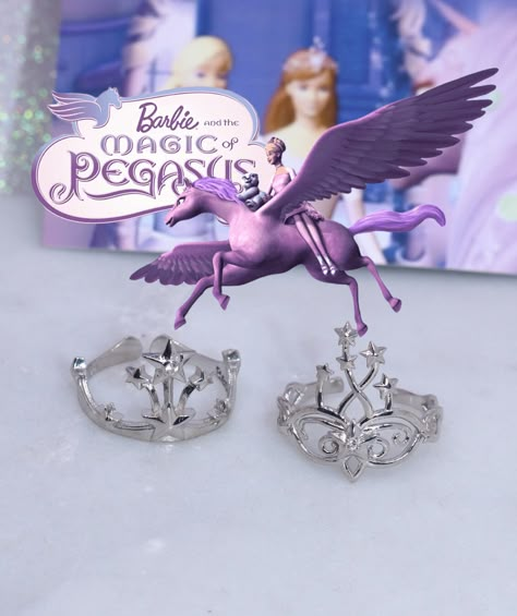 Barbie Jewelry From Movies, Magic Of The Pegasus, Barbie Jewellery, Barbie Jewerly, Hope Aesthetic, Barbie Ring, There Is Always Hope, Barbie Jewelry, Bff Jewelry