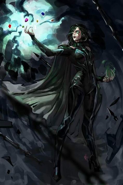 Hela Art, Hela Fanart, Hela Marvel, Marvel Hela, Hela Thor, Thor Art, Loki Art, Lady Loki, Marvel Characters Art