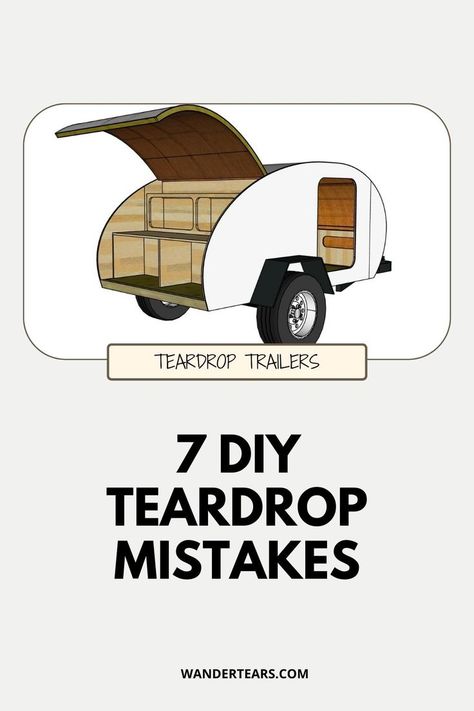 How To Build A Teardrop Camper Diy, Teardrop Camper Interior Design, Diy Tiny Camper Trailer, Tear Drop Camper Diy, Diy Teardrop Trailer Plans, Diy Tear Drop Camper, Homemade Teardrop Camper, Diy Tent Trailer, Homemade Camper Trailer