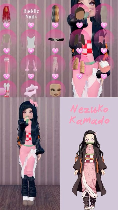 Slayer Dress, Harajuku Dress, Fancy Dress Code, You Are My Moon, Dress Impress, Roblox Dress, Outfit Hacks, Aesthetic Roblox Royale High Outfits, Theme Dress