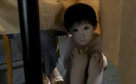 A Little Evil Goes a Long Way: Why So Many Children in Horror Movies are Evil - ReelRundown Ju On The Grudge, Evil Children, Creepy Kids, The Grudge, Papa Johns, Child Smile, Bad Dog, Why Do People, Horror Films