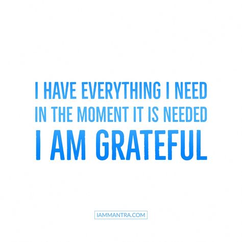 I have everything I need in the moment it is needed. I am grateful. I Have Everything I Need Quotes, I Need Quotes, Inteligent Quotes, Mystic Warrior, Bedtime Affirmations, Affirmation Meditation, Today's Mantra, I Have Everything I Need, Women Circle