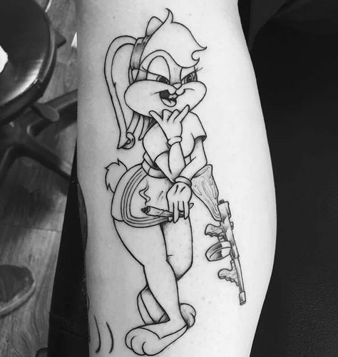 Abstract Tattoo Ideas, Girl Thigh Tattoos, Catrina Tattoo, Tattoos To Cover Scars, Rose Tattoos For Men, Bunny Tattoos, Sharpie Tattoos, Cartoon Character Tattoos, Black Girls With Tattoos