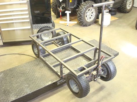 Pit Cart Rolling Chassis for Sale in HAMILTON, IN | RacingJunk Classifieds Pit Cart Ideas, Welding Cart Plans, Pit Cart, Tool Carts, Garage Hacks, Mobile Welding, Cart Ideas, Welding Cart, Metal Fab