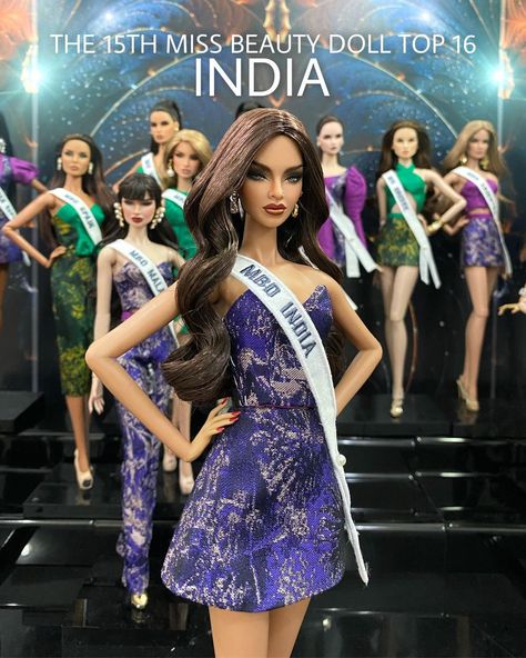 Barbie Miss, Barbie Fashionista Dolls, Barbie Dress Fashion, Barbie Fashionista, Pageant Dress, Beauty Pageant, Priyanka Chopra, Barbie Dress, Dress Fashion