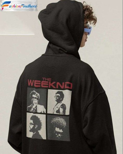 The Weeknd Hoodie, The Weeknd Merch, Mode Turban, Anime Tshirt, Shirt Print Design, Easy Trendy Outfits, After Hours, Casual Winter Outfits, Long Sleeve Sweatshirt