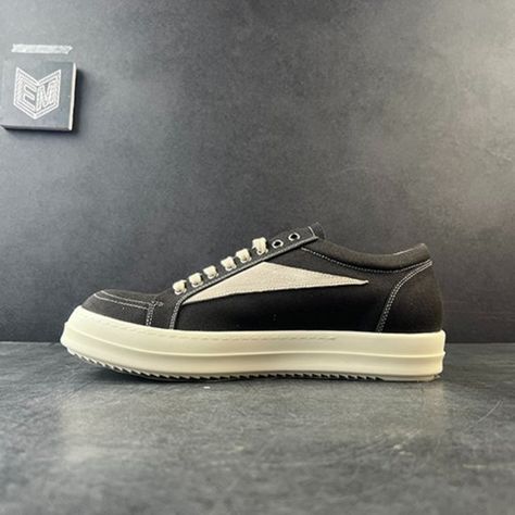 Rick Owens DRKSHDW EDFU Vintage Sneakers x Taupe Grey Rick Owens Vintage Sneaker, Rick Owens Shoes, Rick Owens Sneakers, Grey Vans, Denim Sneakers, Sock Sneakers, Taupe Grey, Vintage Sneakers, Rick Owens Drkshdw