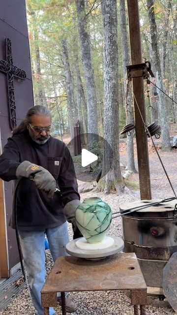 Vicente Garcia on Instagram: "Today’s Raku Firing. Loving These!!!
Let the weekend begin!

Reel made by @garcaart" Let The Weekend Begin, Raku Firing, Raku Ware, Raku Pottery, Ceramic Art, The Weekend, Glaze, Ceramics, Let It Be