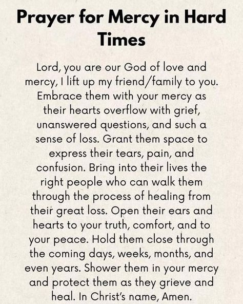 Christian Encouragement on Instagram: "Prayers for the grieving. https://praywithconfidence.com/prayers-for-grief/ #griefjourney #prayerforgrief #grieving" Prayer For Grievance, Prayer For Strength In Bereavement, Prayer For Mercy, Prayer For Comfort, Prayer For Husband, Prayer For Love, Bible Study Verses, Jesus Prayer, Prayer Board