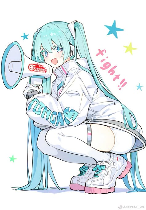 Miku Hatsune Chibi, Oc Manga, Miku Hatsune Vocaloid, 캐릭터 드로잉, Miku Hatsune, 영감을 주는 캐릭터, Anime Poses Reference, Anime Poses, Art Inspiration Drawing