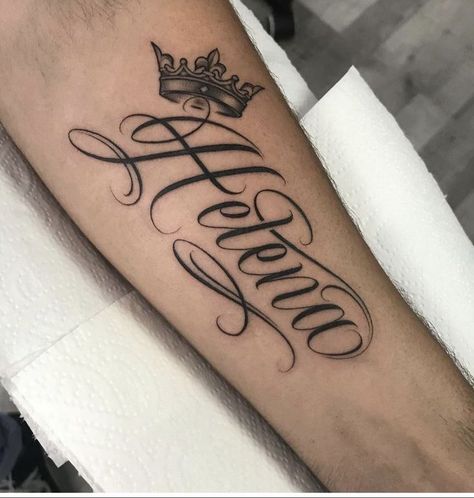 Cursive Tattoo Letters, Forearm Name Tattoos, Name Tattoo On Hand, Name Tattoos On Arm, Tattoo Name Fonts, Names Tattoos For Men, Typography Tattoo, Half Sleeve Tattoos Drawings, Tattoo Lettering Design