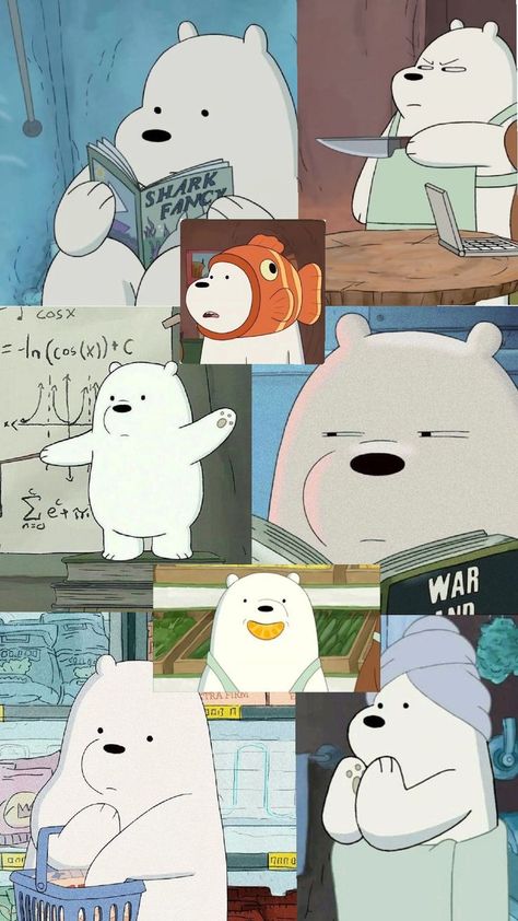 Ice Bear Wallpaper, Ice Bear, Ice Bears, We Bare Bears, Bare Bears, Bear Wallpaper, Phone Wallpaper, Bears, Wallpapers