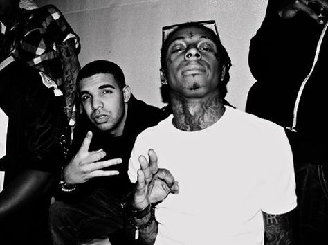 Scary! Lil Weezy, Future And Drake, Drake Lil Wayne, Old Drake, Dj Khaled, Celebrity Tattoos, Best Rapper, Lil Wayne, Dubstep