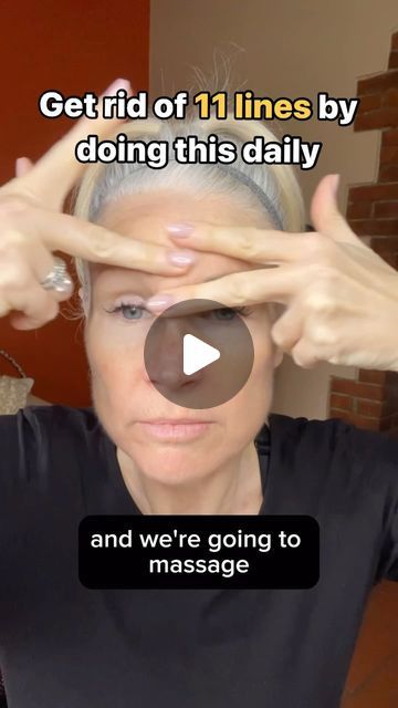 Face Yoga For Forehead Lines, Get Rid Of 11 Lines, Frown Lines Forehead, How To Get Rid Of Frown Lines, How To Get Rid Of 11 Lines, Face Excercise Smile Lines, 11 Lines On Forehead, How To Reduce Neck Lines, Facial Yoga Exercises Anti Aging