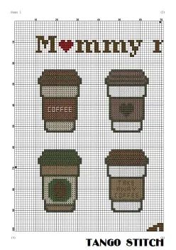 Coffee Cross Stitch Pattern, Coffee Cross Stitch, Sewing Piping, Funny Cross Stitch, Coffee Funny, Simple Embroidery Designs, Stitch Shop, Drawn Thread, Easy Stitch