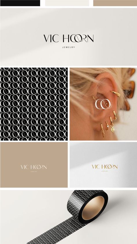 Jewelry Visual Identity, Store Branding Design, Jewelry Brand Identity, Jewelry Store Branding, Classy Branding, Graphic Designer Studio, Gem Logo, Minimalist Branding, Feminine Jewelry