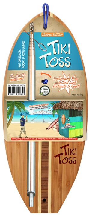 Tiki Toss | The Original Hook & Ring Game Tiki Toss Game, Hook And Ring Game, Tiki Toss, Hook Game, Man Cave Games, Tailgate Games, Ring Toss Game, Unique Gifts For Kids, Ring Game