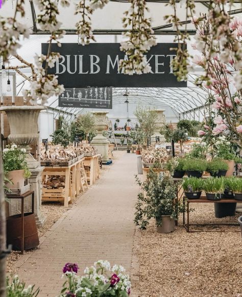 Garden Centre Aesthetic, Garden Center Ideas, Garden Boutique, Plant Shed, Farmhouse Wedding Venue, Lavender Nursery, Flower Shop Interiors, Plants Nursery, Commercial Greenhouse