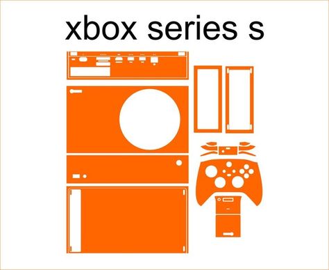 Xbox Series S, Cooler Master, Cricut Explore Air 2, Xbox Series X, Vector Template, Vector File, Cricut Silhouette, Silhouette Cameo, Xbox