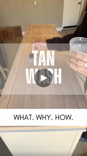 How To Tan Wash Wood, Tan Washing Wood, Tan Paint Wash Furniture, Tan Washed Furniture, How To Tan Wash Furniture, Tan Wash Wood, Paint Washing Wood, Tan Wash Furniture, Tan Wash