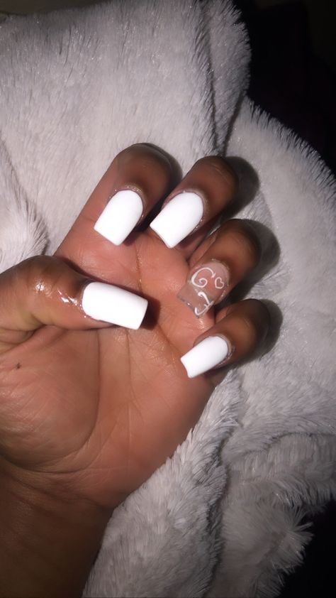 Nails W E Initial, C Nail Initial, Nail Designs With The Letter J, Nails With Z Initial, G Initial Nails, Nails With C Initial, M Initial Nails, Nails With D Initial, Initial On Nails Boyfriends