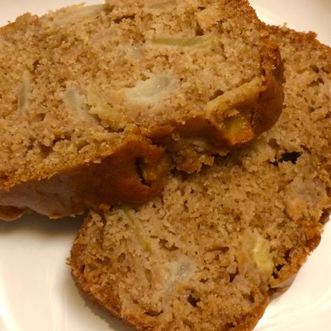 Apple Pear Bread, Apple Pear Bread Recipes, Pear Recipes Healthy, Pear Quick Bread, Pear Bread, Bread Soft, Pear Cake, Pear Recipes, Apple Bread